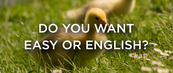 Do You Want Easy English?